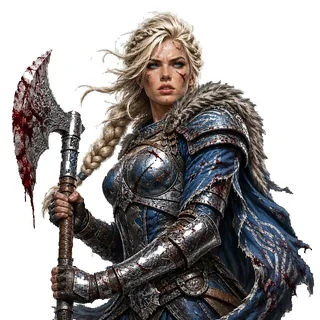 Shieldmaiden animated avatar