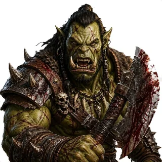 Orc Chieftain animated avatar
