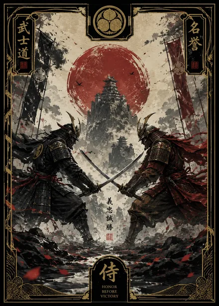 Bushido card back