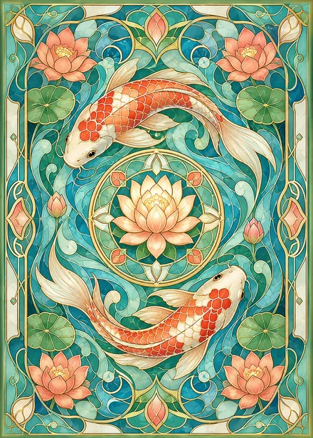 Lotus Tide card back