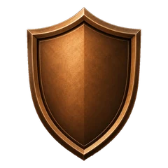 Bronze rank shield